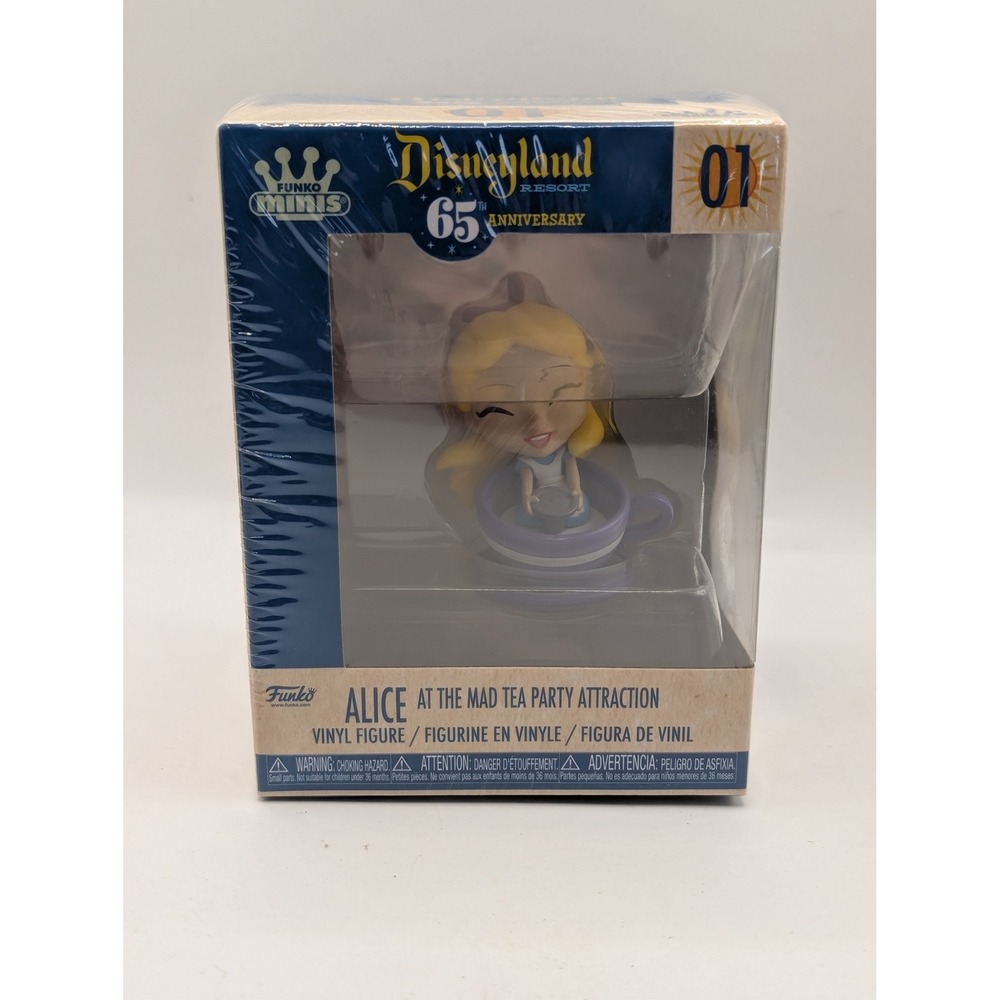 Funko Mini Alice at the Mad Tea‎ Party Disneyland 65th Anniversary Vinyl Figure